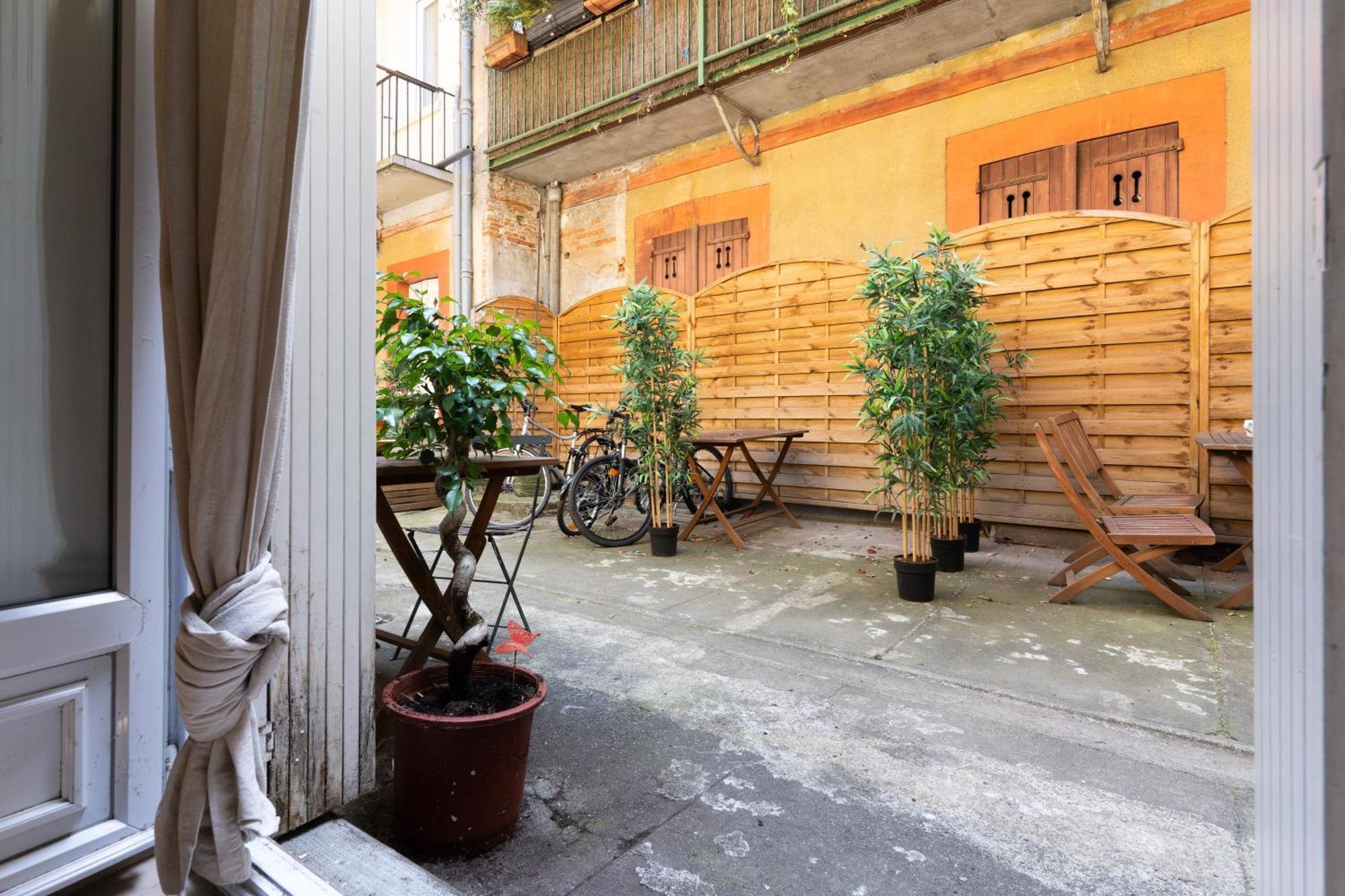 툴루즈 Le Patio Riquet 아파트 외부 사진