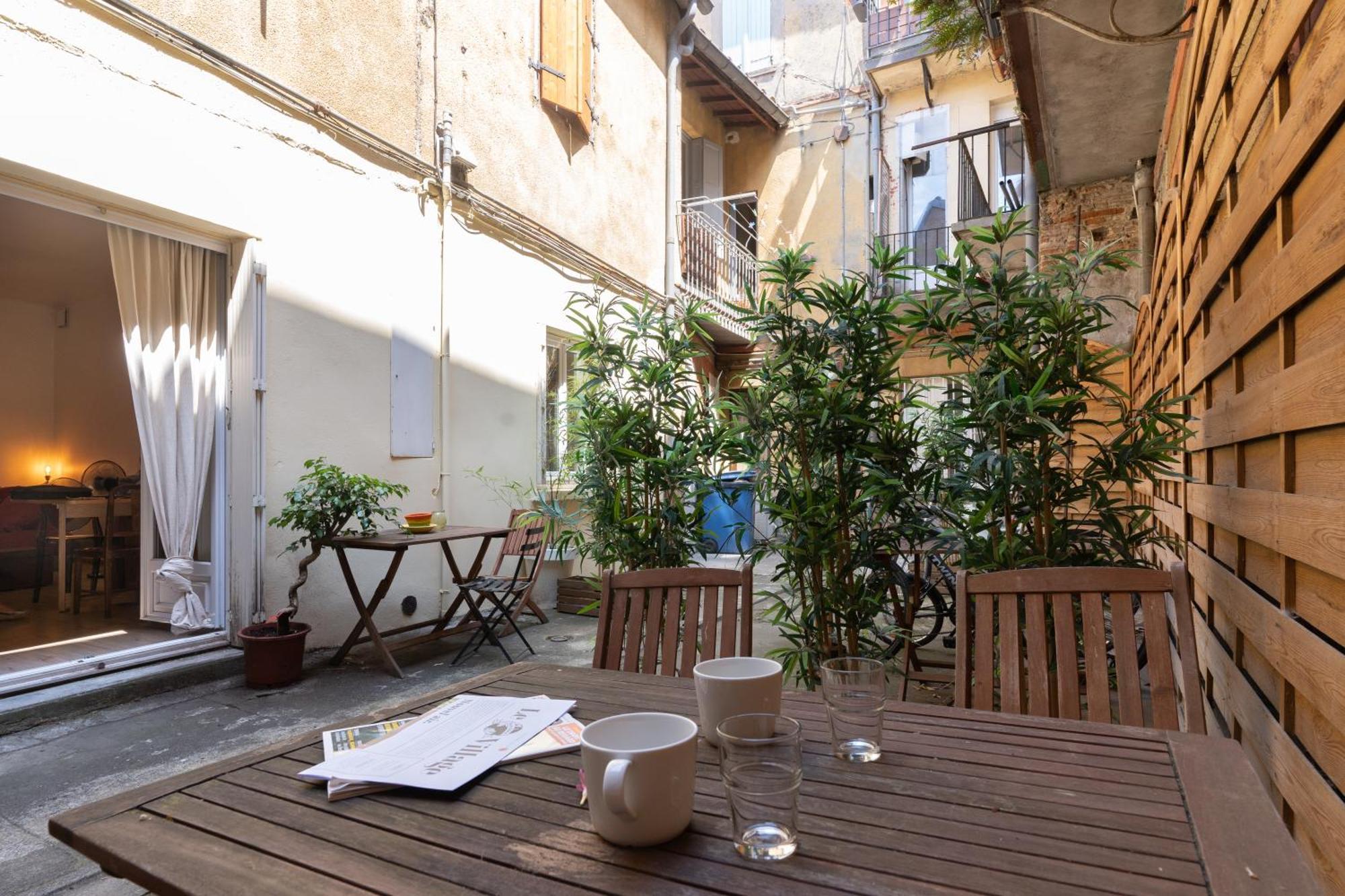 툴루즈 Le Patio Riquet 아파트 외부 사진